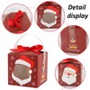 Christmas Gift Box, ACTOYS Pack of 8 Christmas Paper Boxes,