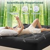 Love's cabin King Mattress Topper Viscose Derived from Bamboo, Thick