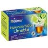 Messmer Elderflower and Lime Tea, 20 Tea Bags, Vegan, Gluten-Free,