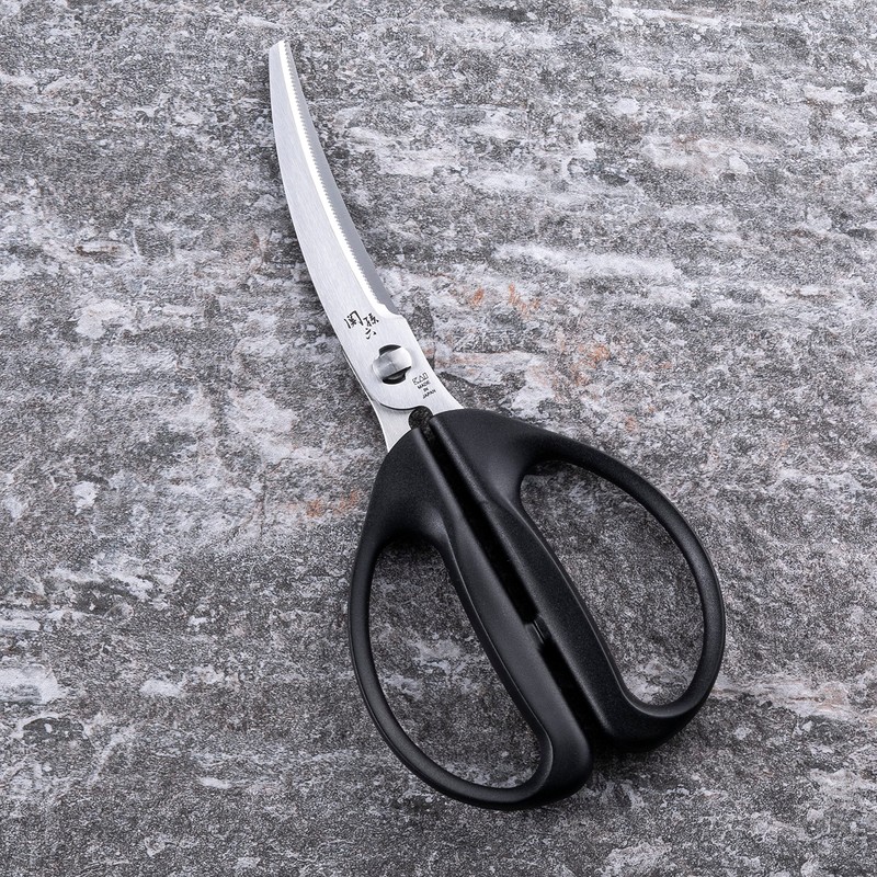 KAI DH3354 KAI Kitchen Scissors Seki Magoroku Disassembly, Curve, Regular