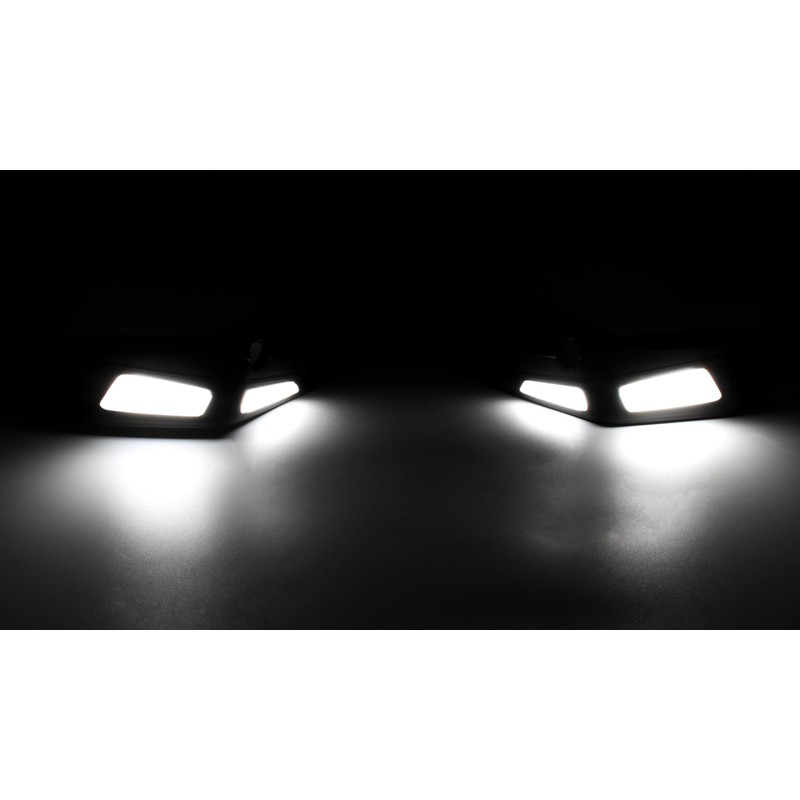 SAUTVS Handguards LED Lights for Can Am Ryker, Aluminum Hand