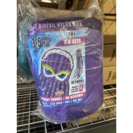 X Kites Giant 315" Octopus Airfoil Nylon Kite For Adults w/ Bag + Winder + 150lb Line