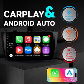 Car Stereo Radio for Mazda 3 2010 2011 2012 2013 2014 2015,9 inch IPS HD Touch Screen, Support Wireless CarPlay Andriod Auto,Bluetooth,WiFi,GPS,FM Radio,Backup Camera