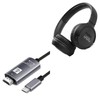 BoxWave Cable Compatible with JBL Tune 510BT - SmartDisplay Cable