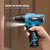 ‎DNA MOTORING TOOLS-00157 12V Cordless Electric Drill w/Keyless Chuck, 2