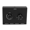 jingfei 4 Port Audio Switch, 3.5mm Audio Switcher, Stereo AUX