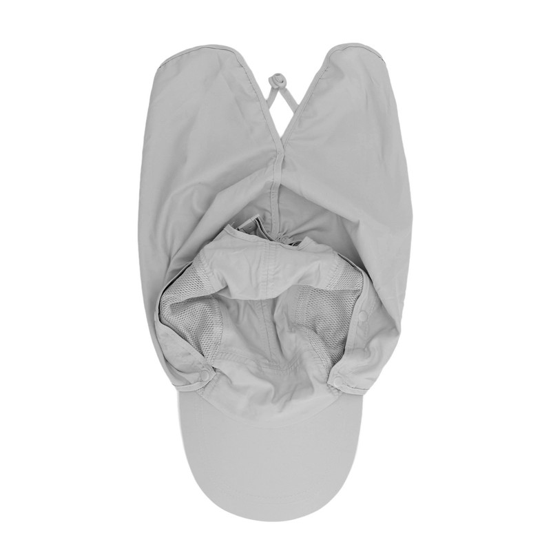 Outdoor Sunscreen Hat Ventilate Adjustable Removable Sun Protection Wide Brim