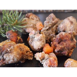 MountainSpiceCo Pinon Resin Pine Resin Sap Organic US NM Mountains Piñon Hand Picked Pine Pitch - 1 oz