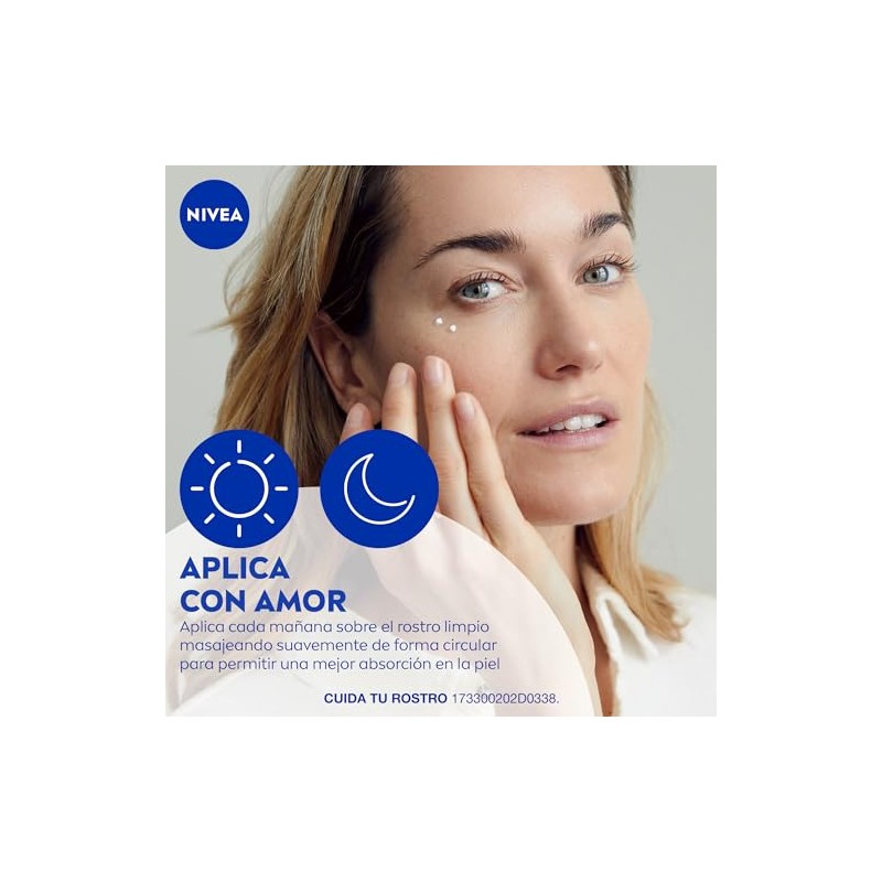 Nivea Crema Reafirmante Contorno Ojos Q10 Tratamiento Antiarrugas Estimula Generación