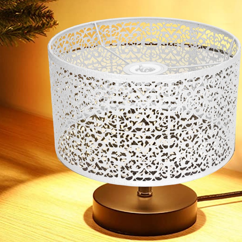 Lamp Shade Hollow Out Metal Lampshade E27 E14 Universal Use