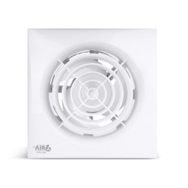 AIR 6 Lite-150T Silent Bathroom Extractor Fan with Timer for 6'' / 150mm Ducting, Powerful Extract Rate 230m3/h, Wall Ceiling mounted Exhaust fan
