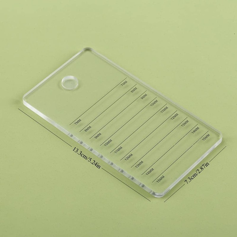 Acrylic Eyelash Extension Pallet, Grafting False Eyelash Organizer Extension Pad
