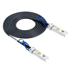 10Gtek 25G SFP28 SFP+ DAC Cable - 25GBASE-CR SFP28 to SFP28 Passive Direct Attach Copper Twinax Cable for Cisco SFP-H25GB-CU5M, 5-Meter(16.5ft)