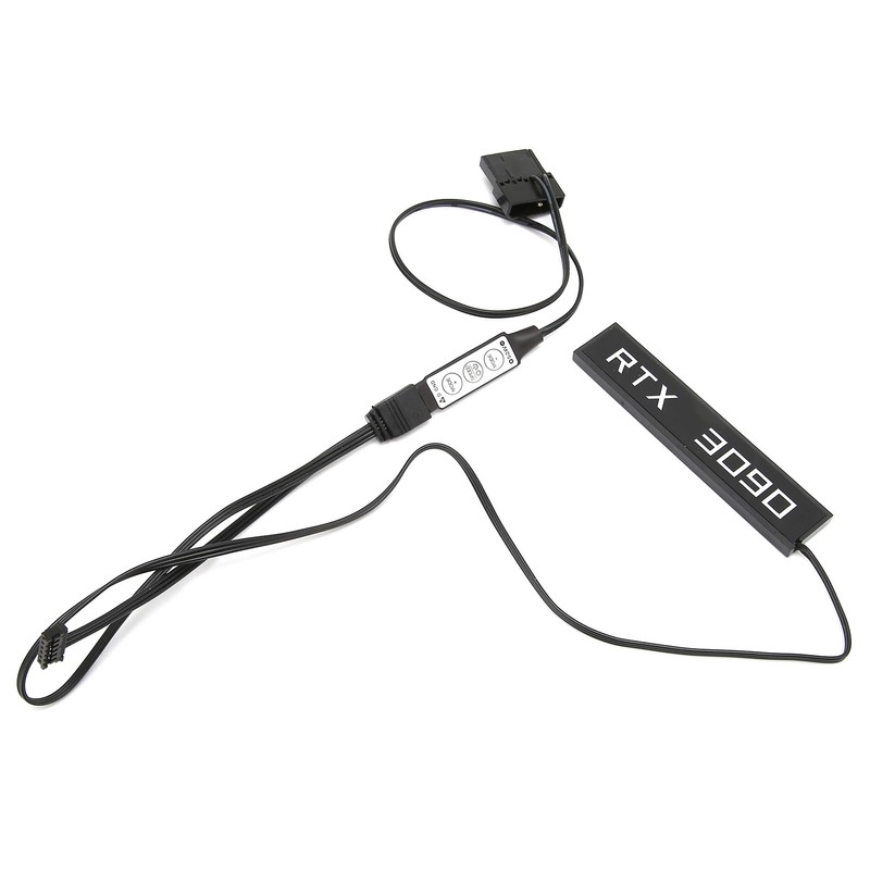 Graphics Card RGB Light 3pin 6pin 50cm Lighting Effect Synchronize