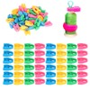 48Pcs Clamp Thread Saver Organizing Silicone Bobbin Clip Spool Sewing