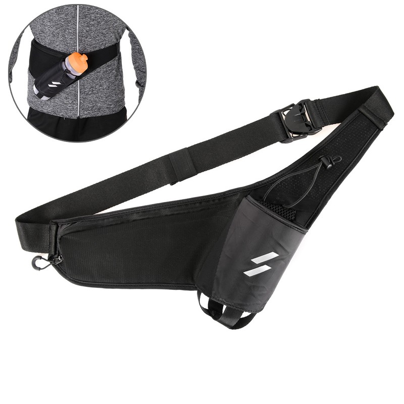 Sport Running Belt Bag With Water Bottle Holder Waist Bag