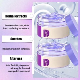 Joint Gel Purple Gel,Joint Activities Throughout The Body，Natural Blend of Purple G el for Activities Throughout The Body, Soothes Knees, Lumbar, Neck, Hands, and Feet