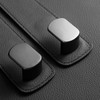 Jayanes Genuine Leather Car Seat Hooks for Headrest - Flexible