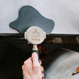 2 Packs 58.5mm Espresso Puck Screen, Reusable Puck Screen Replacement, Perfect Espresso Distribution Tool Compatible with Espresso Machine 58mm Portafilter Basket