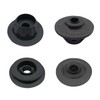 Icyhaws 4PCS Car Radiator Mount Bushing, Rubber Radiator Bracket Compatible