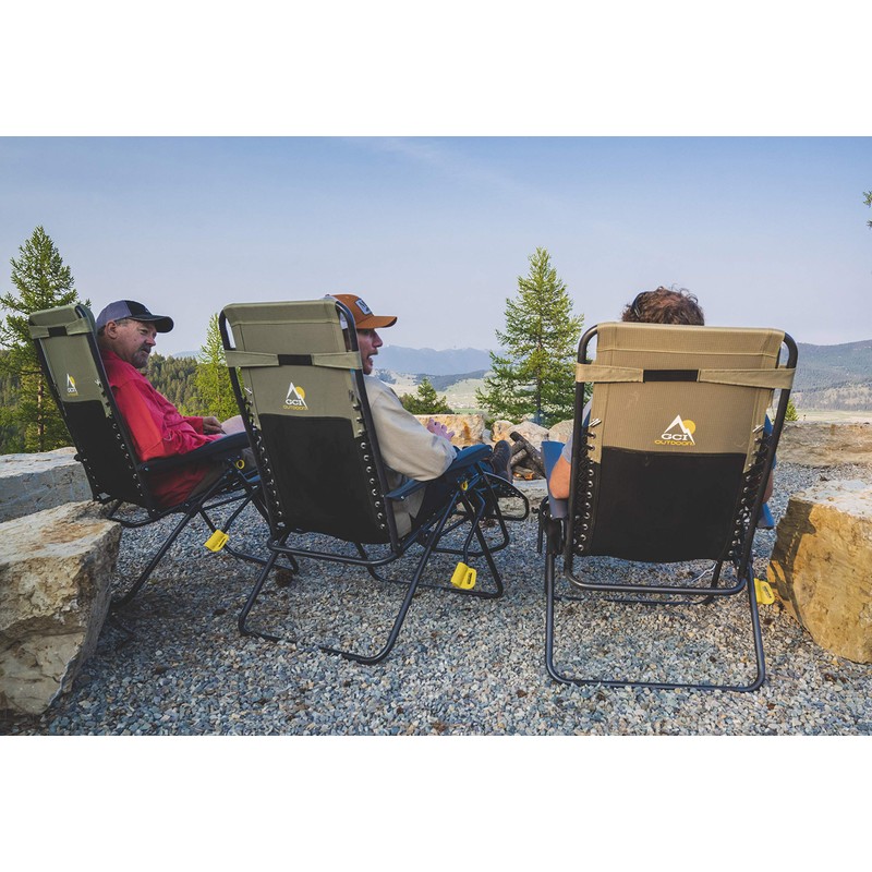 GCI Outdoor FreeForm Zero Gravity Chair, Black