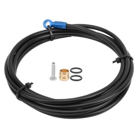 DIY 2M Bicycle Cuttable Hydraulic Disc Brake Tube Hose Cable Kit for SLX/XT/XTR Mountain BikeBlue