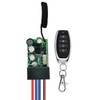 4 Way Mini Remote Control Switch,AC 110V/120V/220V/240V/10A Relay ON/Off Switch