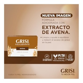 Grisi Tripack Avena Jb 125g, 375 gramos