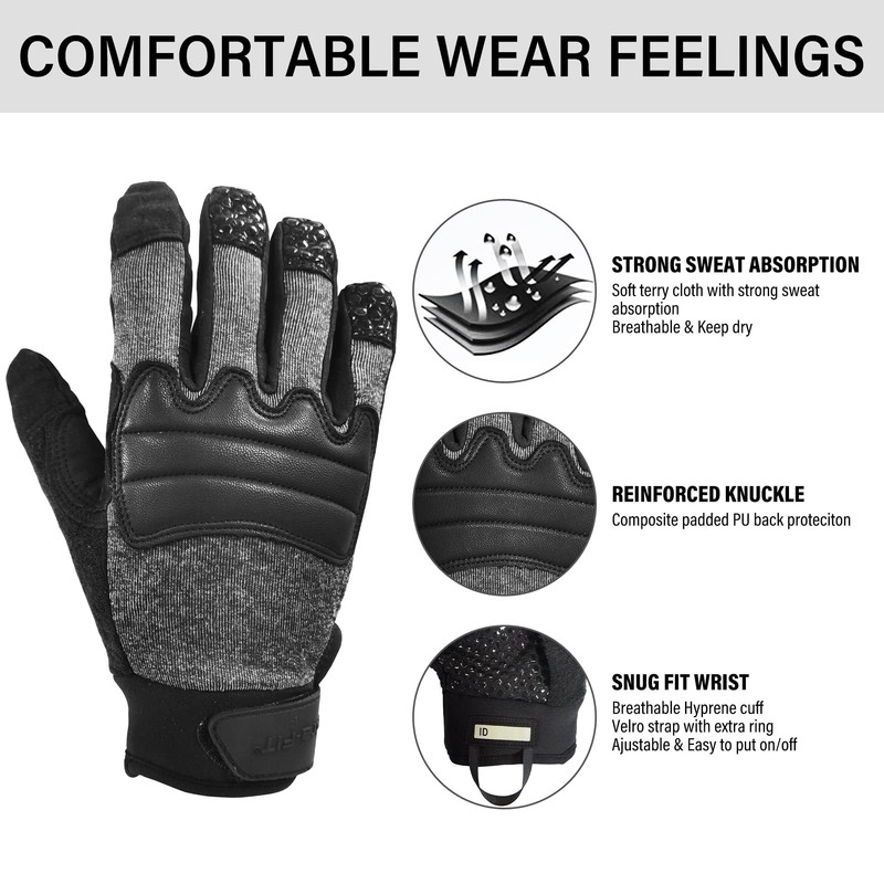 Intra-FIT Needle Puncture & Thorn Proof Gloves, Needle Resistant, 360°