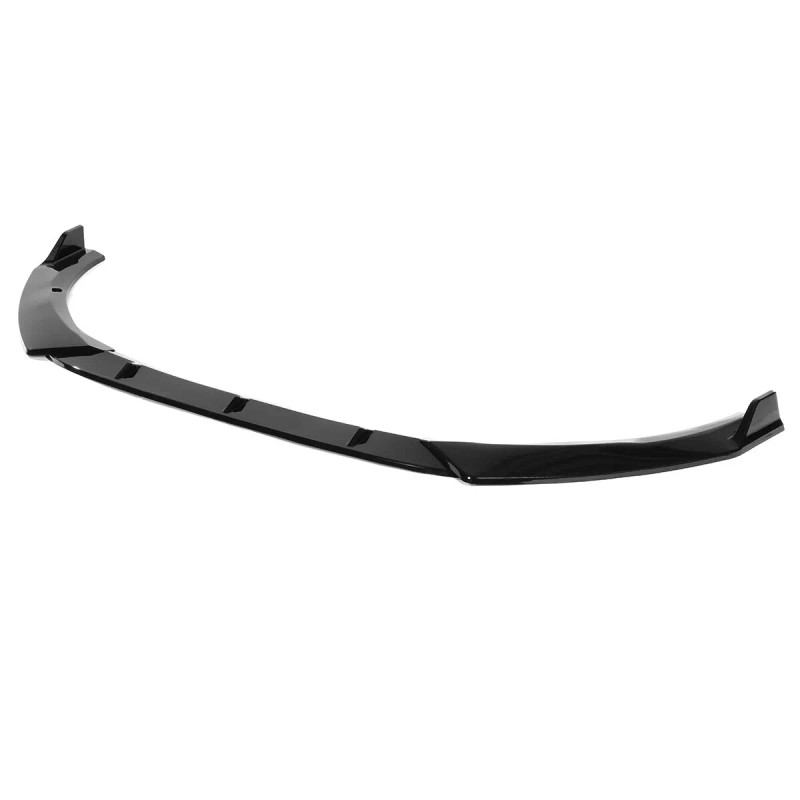 JES Motorsport Front Bumper Lip Splitter Chin Spoiler Gloss Black