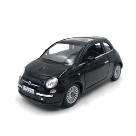 Model Making in Scale Fiat Model 500 in Scale 1:36 f i a t 500 (New 500 Black)