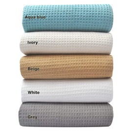 Tex Trend Cotton Throw Blanket Quilt for Sofa/Couch/Bed - Twin Size XL, Grey Color - Breathable and Perfect Weight to Carry