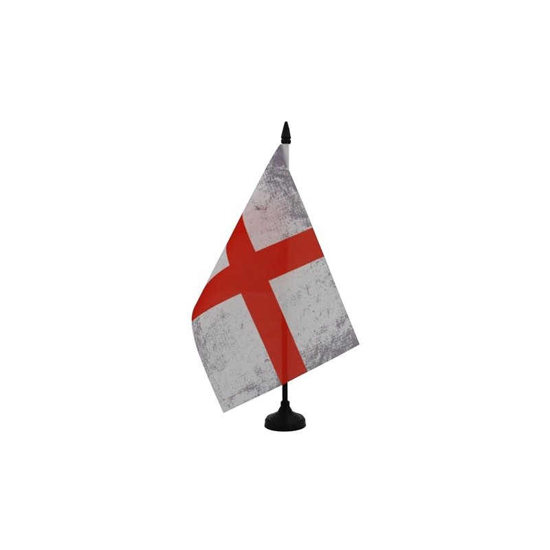 AZ FLAG England Vintage Table Flag 8.25" x 5.5" -