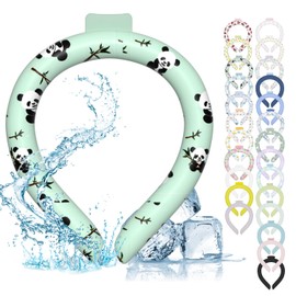 Ice Neck Ring, Cool Neck Cooler, Naturally Freezing at 28°C, Cooling Ring, Kids, Adults, Neck Cool, Long Lasting, Repeated Use, Cooling Goods, Cold Sensation, No Condensation, Neck Cooling, Heatstroke
