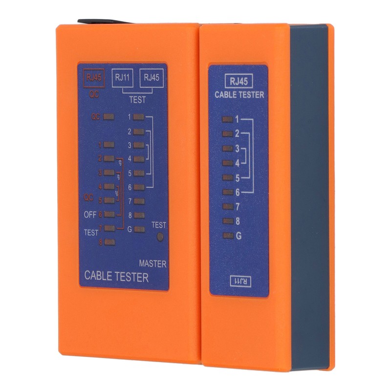 Network Cable Tester Continuity Checking Split Type Multifunctional ABS Cable