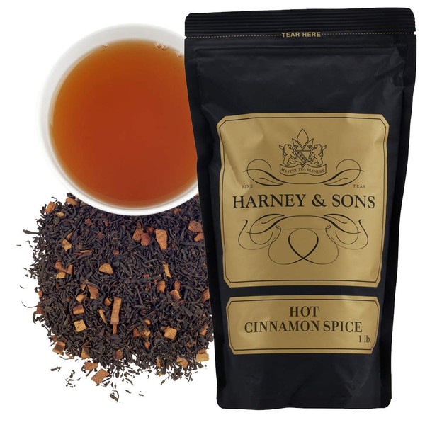 Harney & Sons Hot Cinnamon Spice Loose Tea, 16 Ounce