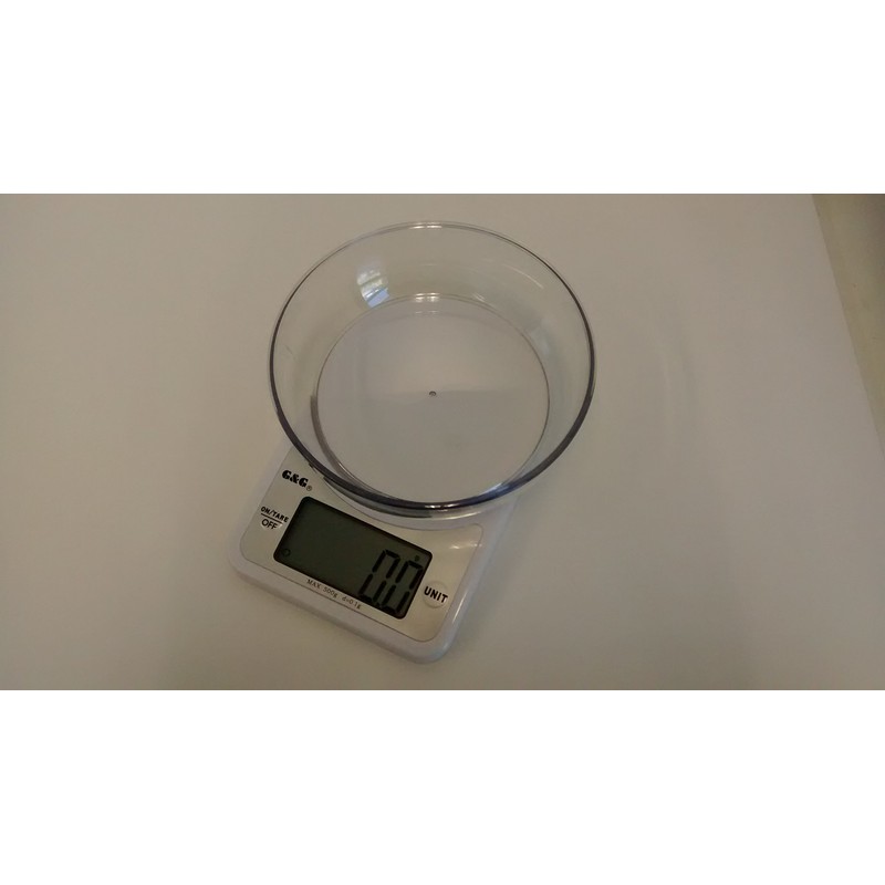 500g/0.1g KF Küchenwaage - Briefwaage Tischwaage Digitalwaage G&G