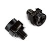 deleyCON 100 x M6 Cage Nuts Screws Set for Network
