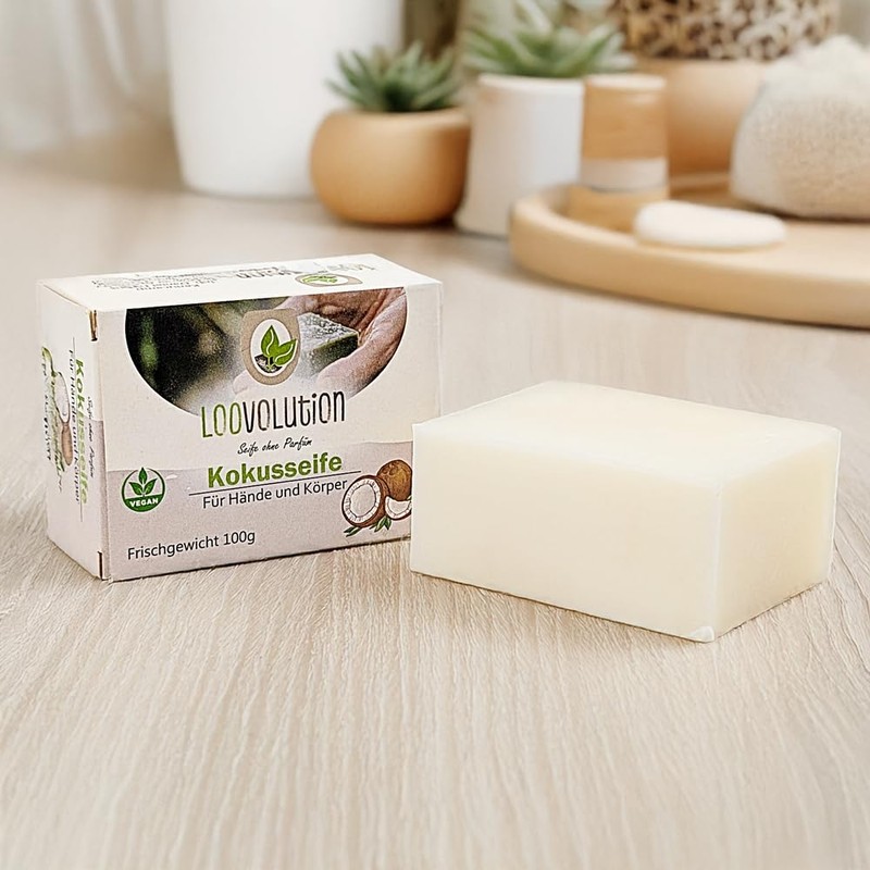 Loovolution - Natural Coconut Soap Natural