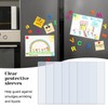 Rainmae 12 Pack 8.5" x 14" Rigid Print Protectors, Clear