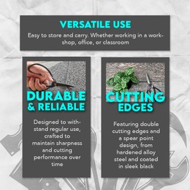 SE Chinese Scissors with Super Sharp Edges Suitable for Embroidery, sewing, Craft, Art Work, and Everyday Usage (6-Inch)