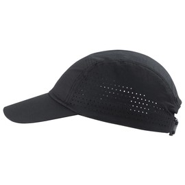 Connectyle UPF 50+ Mesh Running Cap, Quick Drying, Outdoor, Sports Cap, Black, Free size