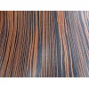 Macassar Ebony composite wood veneer paper backer Ebony Macassar composite