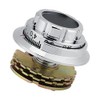 Metal Chromed Plating Coded Dial Lock Home Security Jewelry Safe