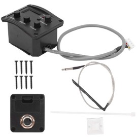 Ukulele Pickup, Electric Box Equalizer 20HZ-20KHz Musical Instrument Accessories Durable for Ukulele
