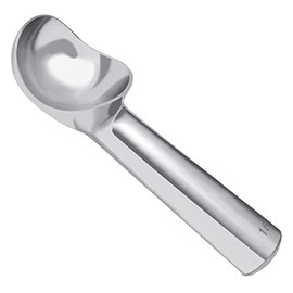 Cuchara de helado grande de 7 pulgadas antiadherente y anticongelante, cuchara de helado profesional, herramienta de cocina, diseño de aluminio para g