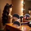 2Pcs Hair Styling Accessories Set, Foam Bun Maker Inserts, Volume