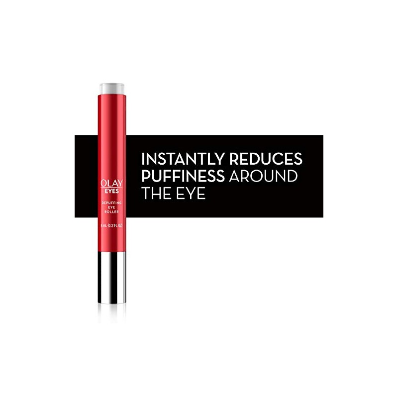 Eye Treatment by Olay Eyes Depuffing Eye Roller massages to