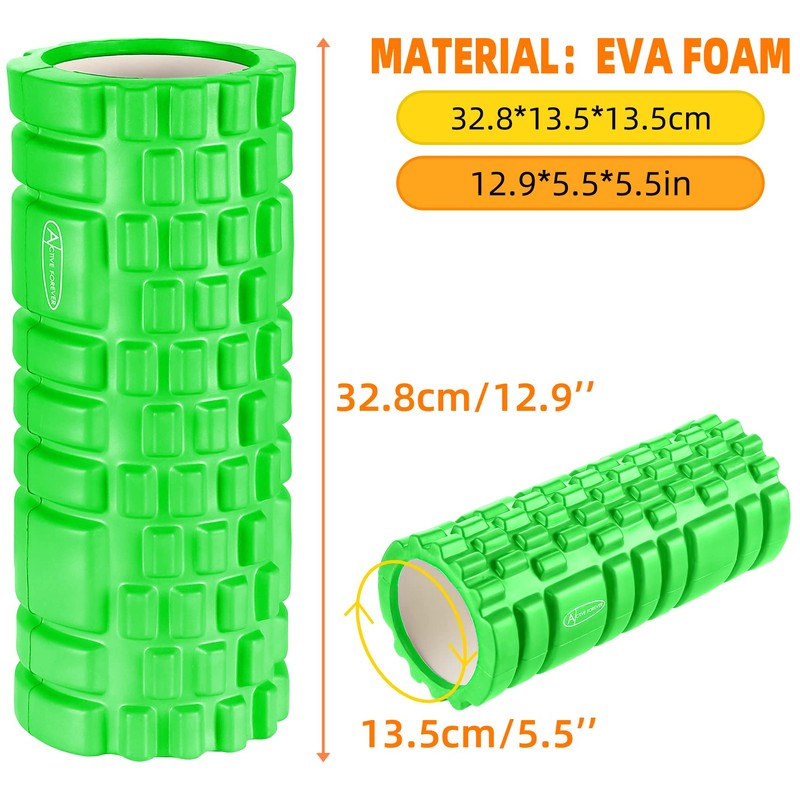 ACTIVE FOREVER Foam Roller for Deep,Foam Roller for Back,Foam Roller