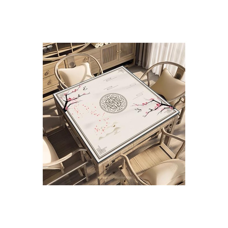 Icegrey Mahjong Mat Anti Slip Noise Reduction Table Cover for